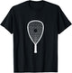 Racquetball ball and racquet T-Shirt - T-Shirt | Black