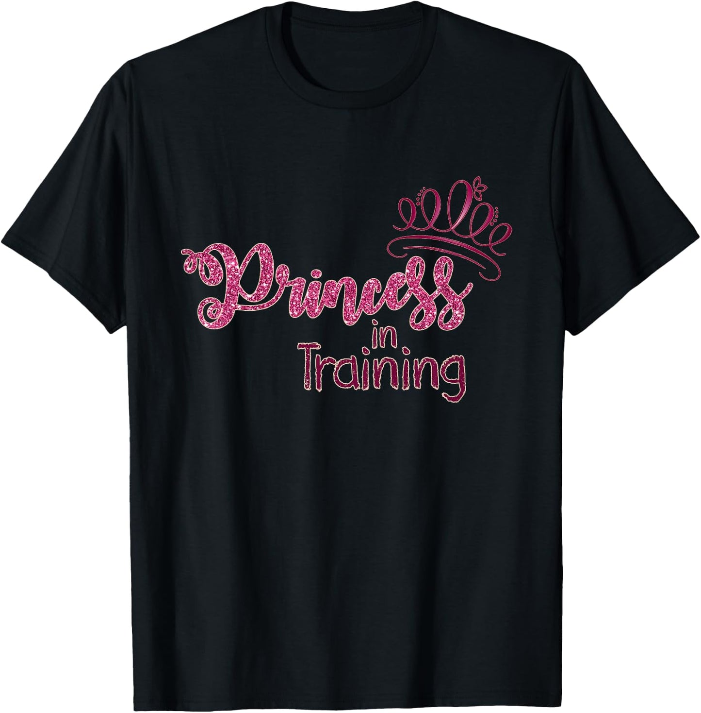 Kids Princess in Training T-Shirt - T-Shirt | Black