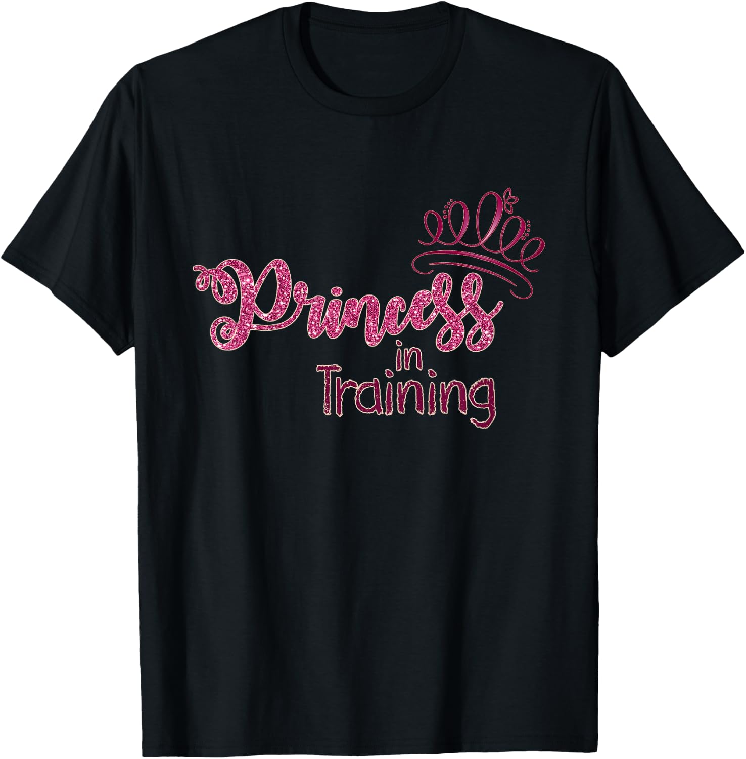 Kids Princess in Training T-Shirt - T-Shirt | Black