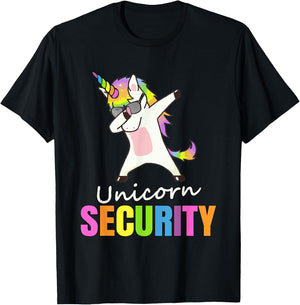 Unicorn Security T-Shirt - T-Shirt | Black