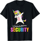 Unicorn Security T-Shirt - T-Shirt | Black