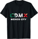 National Pride CDMX Ciudad Mexico City T-Shirt - T-Shirt | Black