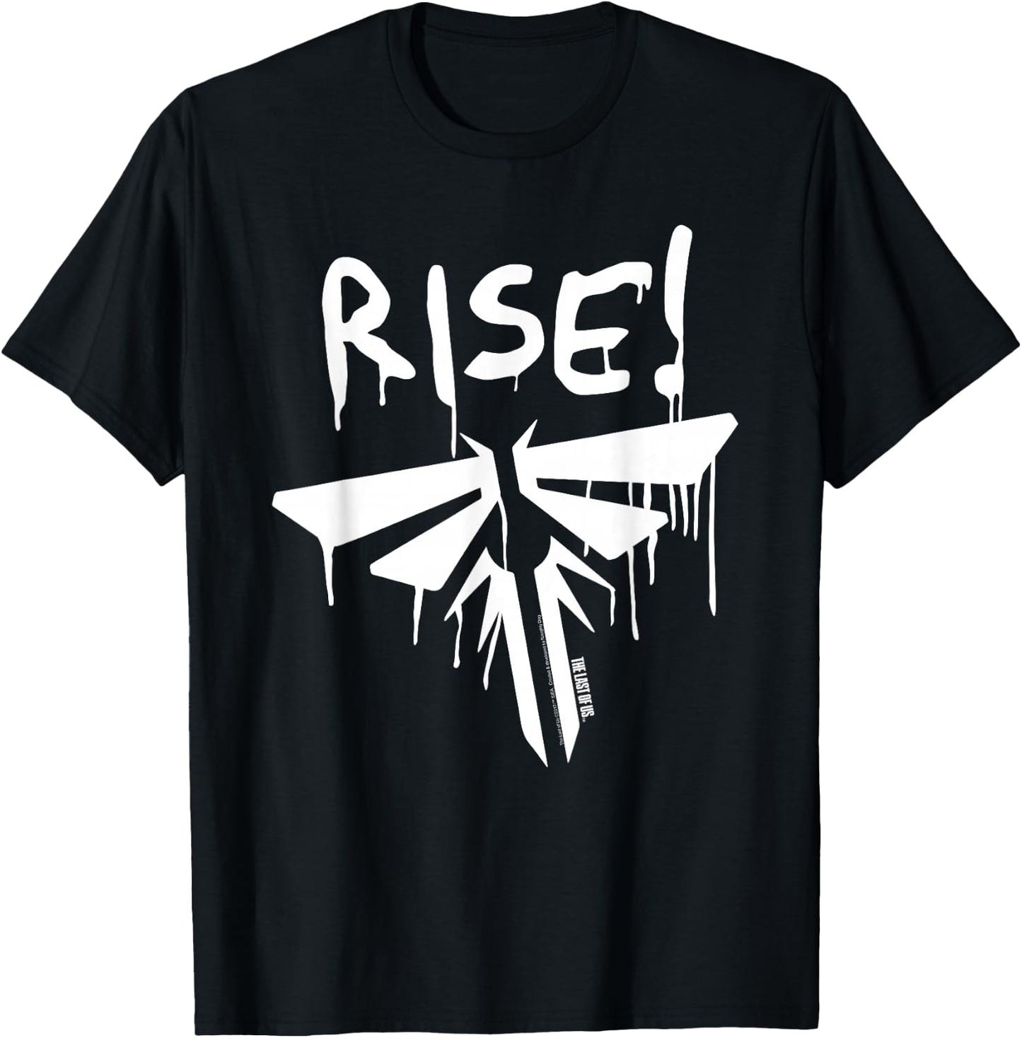 The Last of Us Fire Fly Rise T-Shirt - T-Shirt | Black