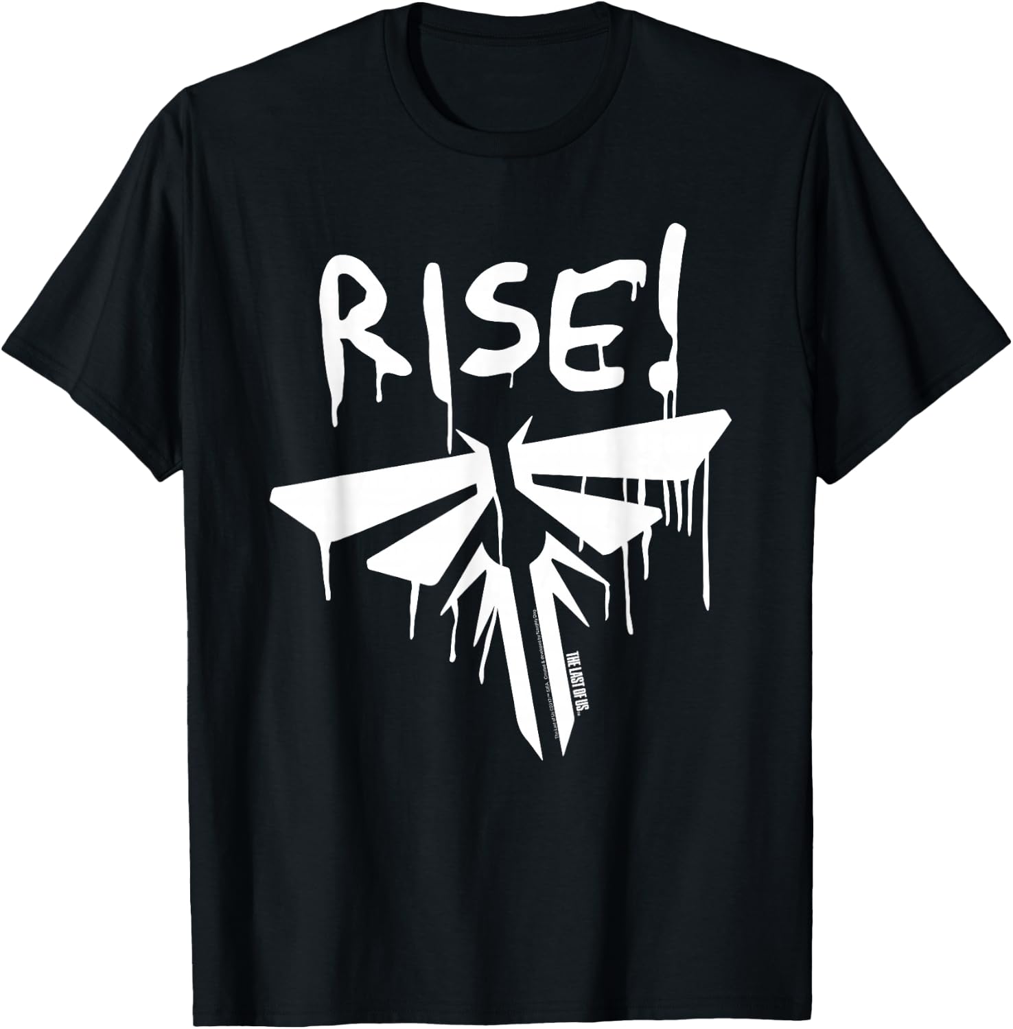 The Last of Us Fire Fly Rise T-Shirt - T-Shirt | Black