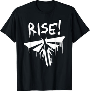 The Last of Us Fire Fly Rise T-Shirt - T-Shirt | Black