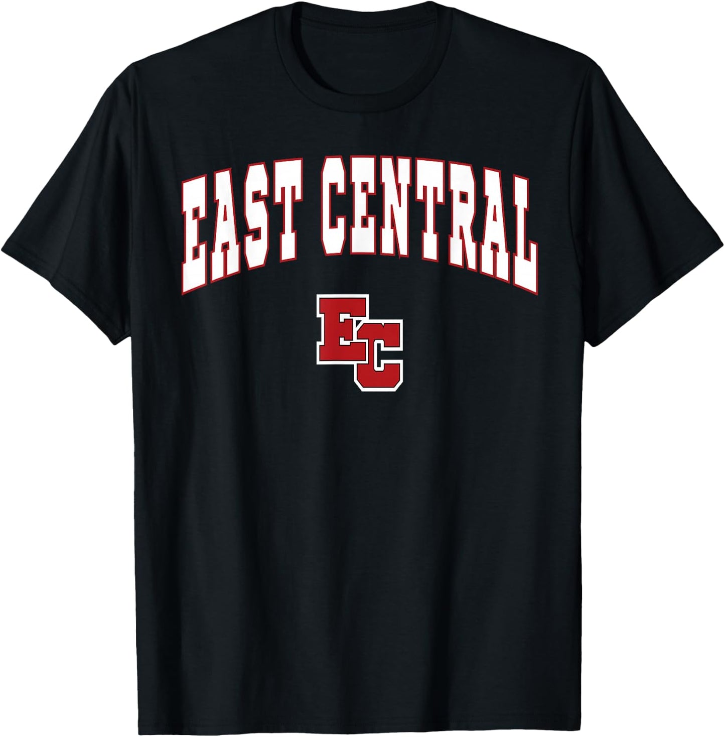 East Central High School Trojans T-Shirt - T-Shirt | Black