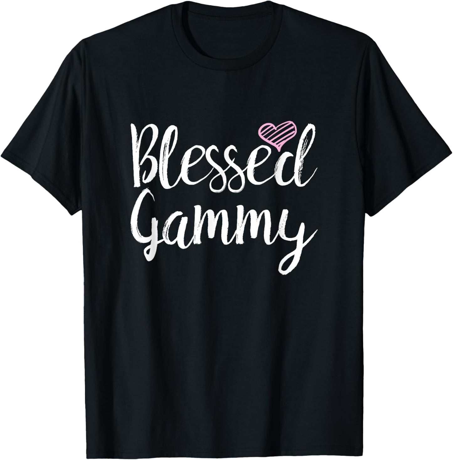 Blessed Gammy - Grandma Gifts T-Shirt - T-Shirt | Black