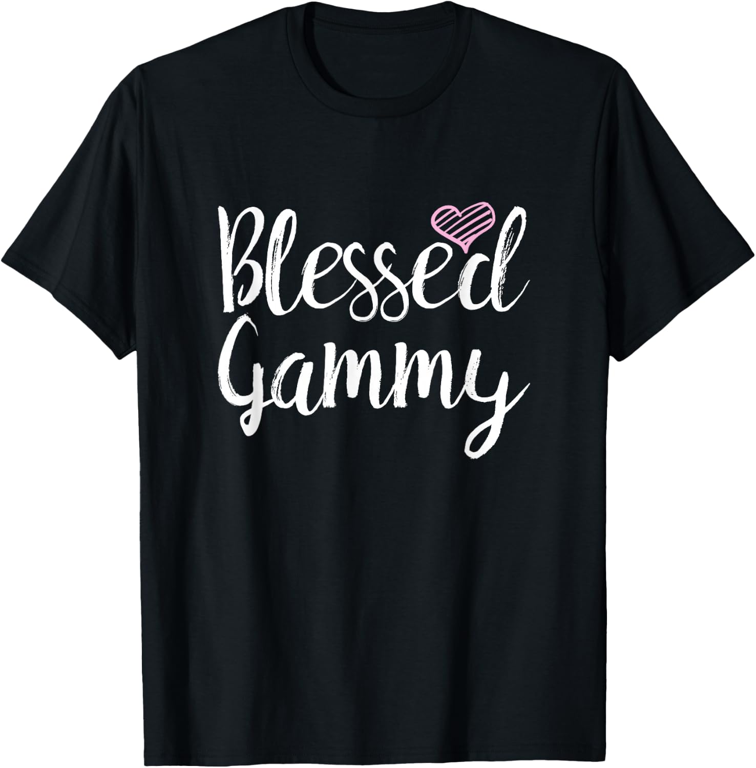 Blessed Gammy - Grandma Gifts T-Shirt - T-Shirt | Black