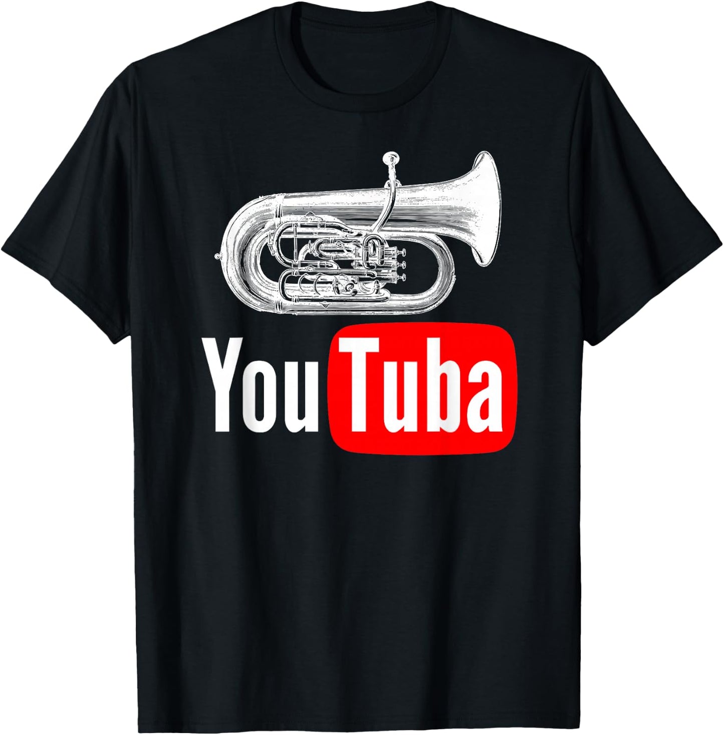 Funny You Tuba Marching Band Small T-Shirt - T-Shirt | Black