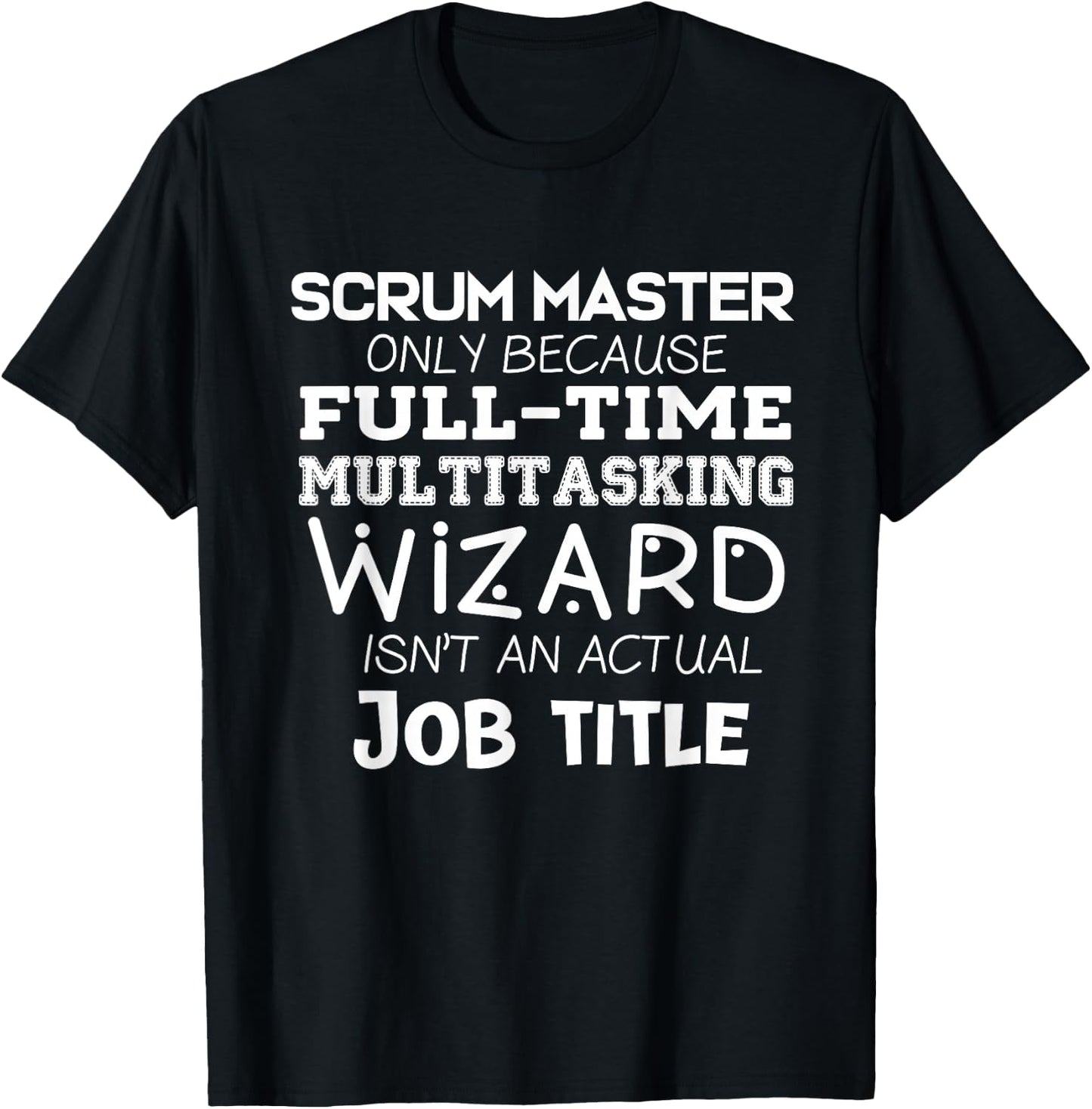 Scrum Team Agile Scrum T-Shirt - T-Shirt | Black