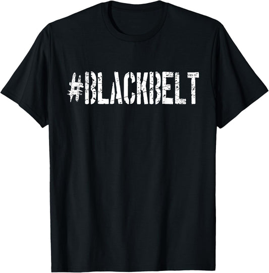Martial Arts Karate Black Belt T-Shirt - T-Shirt | Black