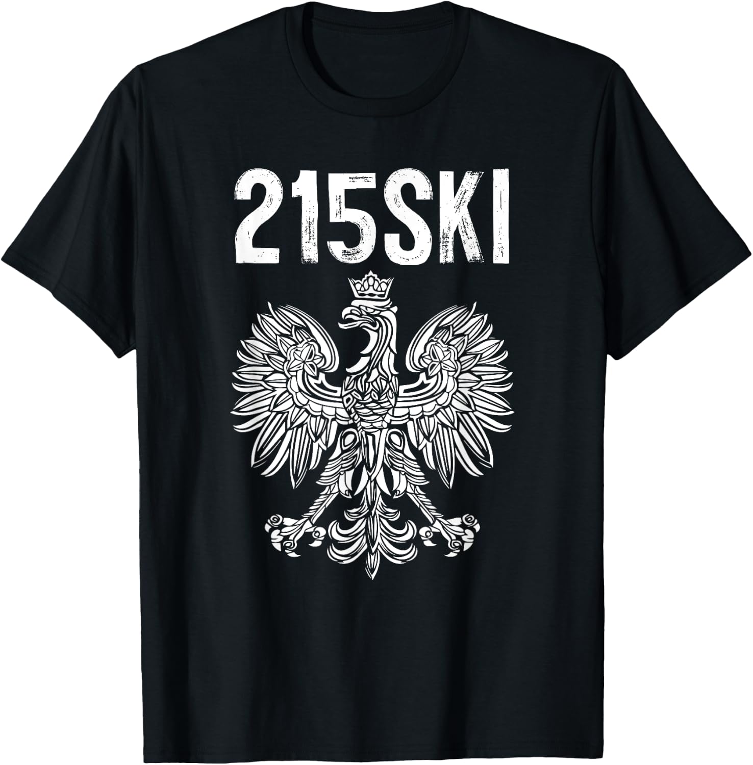 215SKI Philadelphia Polish Pride Dyngus Day T-Shirt - T-Shirt | Black
