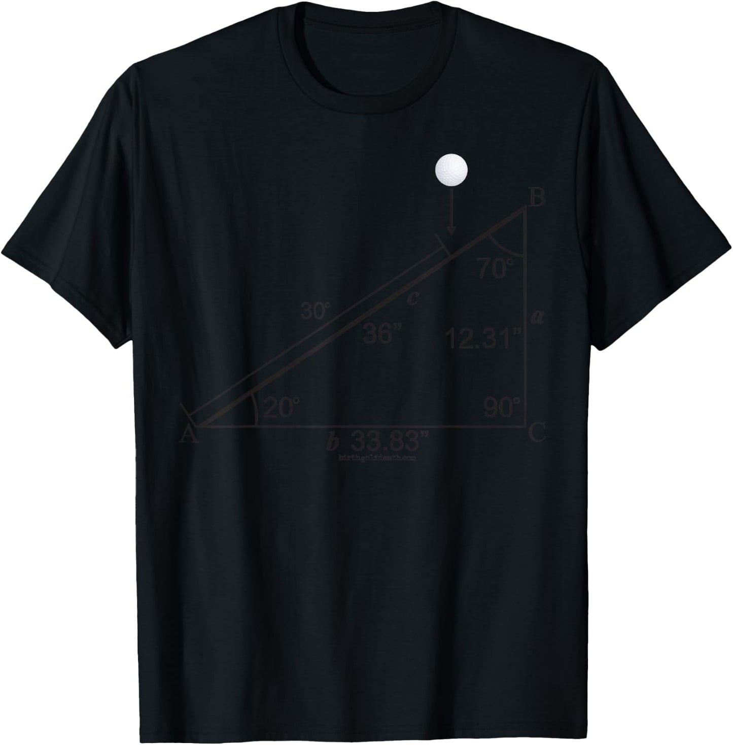 birth.golf.death. Stimpmeter - Golf Course Superintendent T-Shirt - T-Shirt | Black