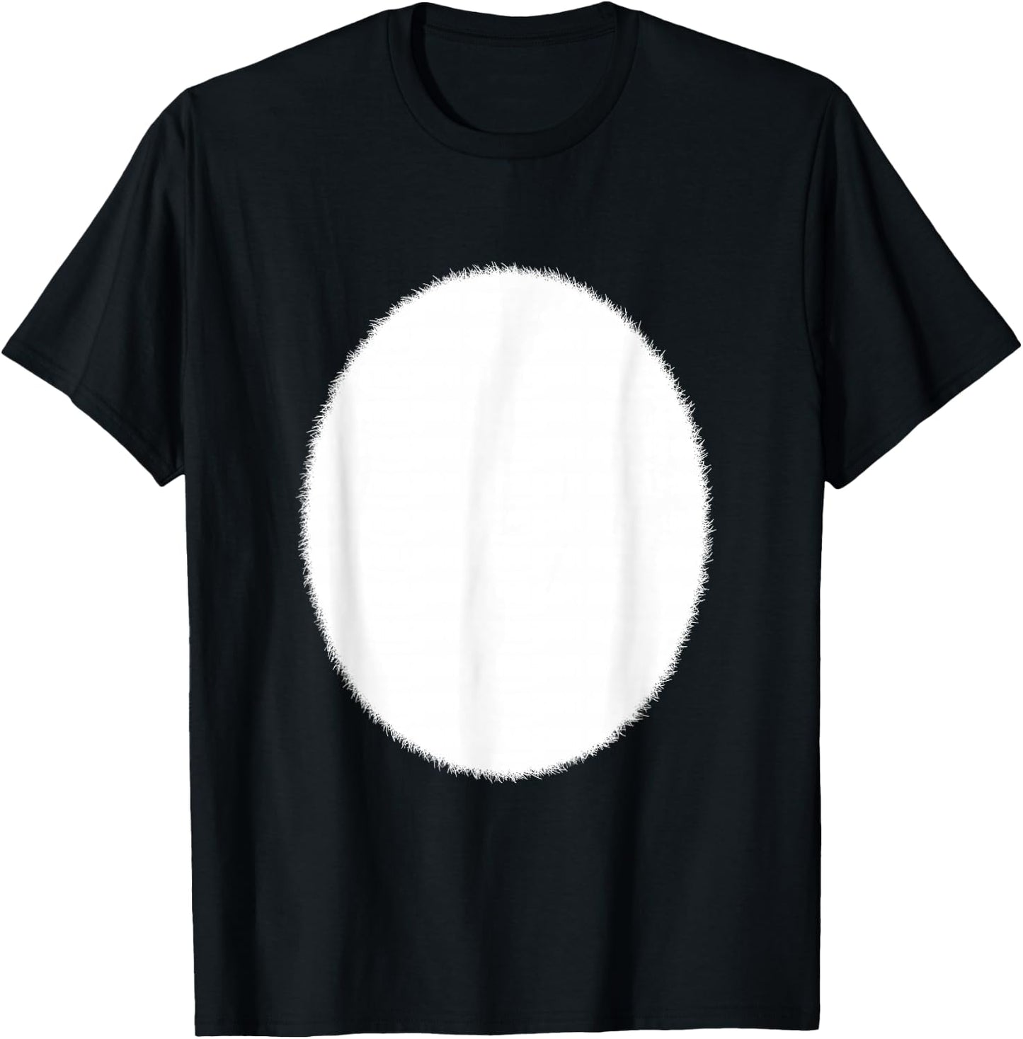 White Tummy Belly Cat Bunny Rabbit Deer Cosplay Costume T-Shirt - T-Shirt | Black