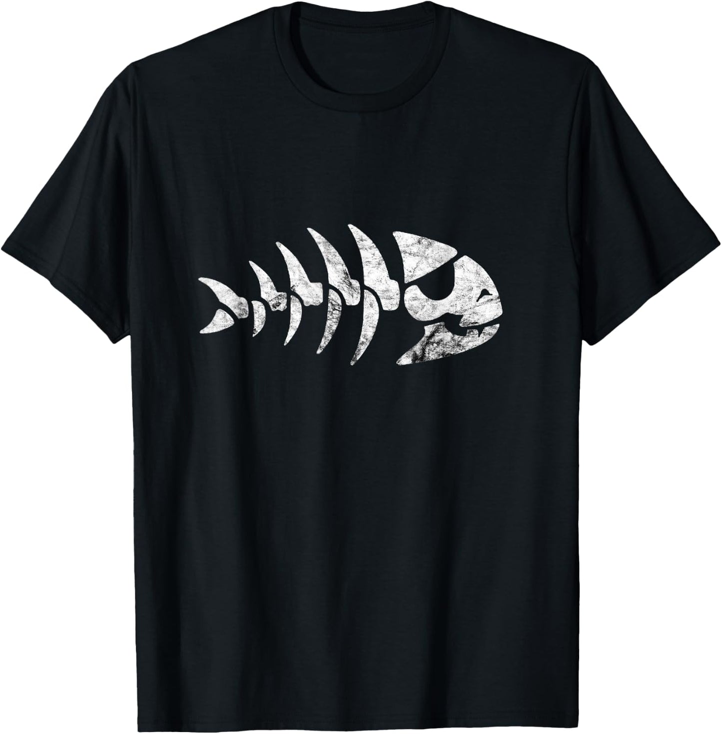 Pirate Fish FSM Pastafari Flying Spaghetti Monster T-Shirt - T-Shirt | Black
