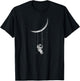 Threadless Digital Carbine Moon Swing Graphic T-Shirt - T-Shirt | Black