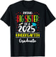 Proud Big Sister of a Class of 2025 Kindergarten Graduate T-Shirt - T-Shirt | Black