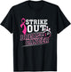 Breast Cancer Awareness Bowling Team T-Shirt - T-Shirt | Black