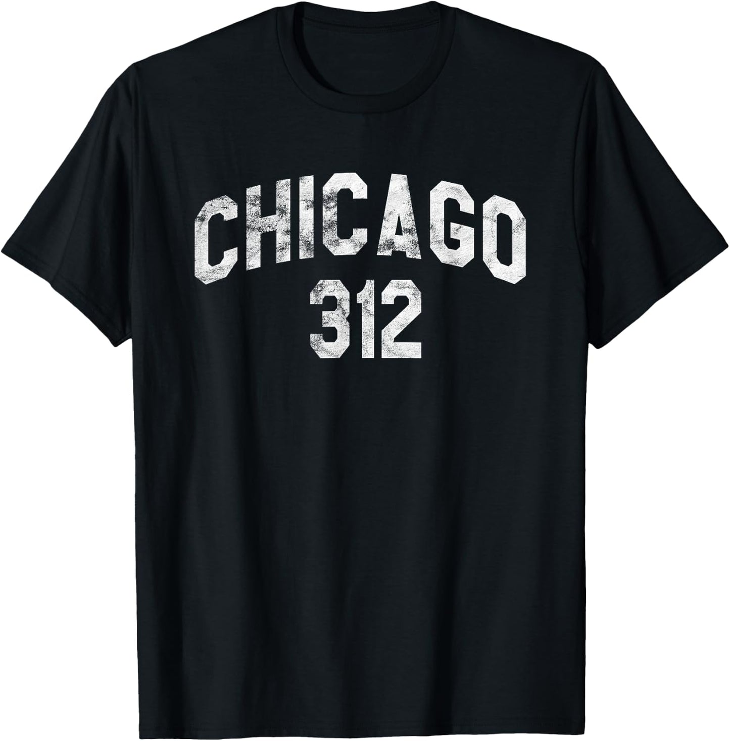 Chicago 312 T-Shirt - T-Shirt | Black