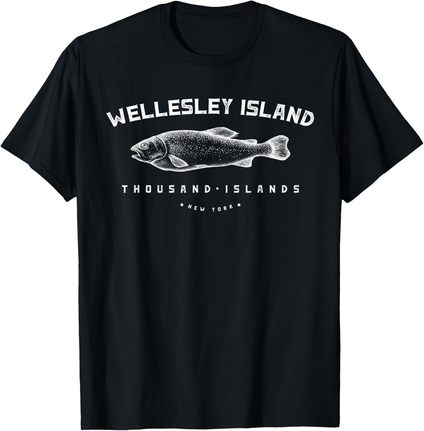 Wellesley Island State Park New York Thousand Islands Gift T-Shirt - T-Shirt | Black
