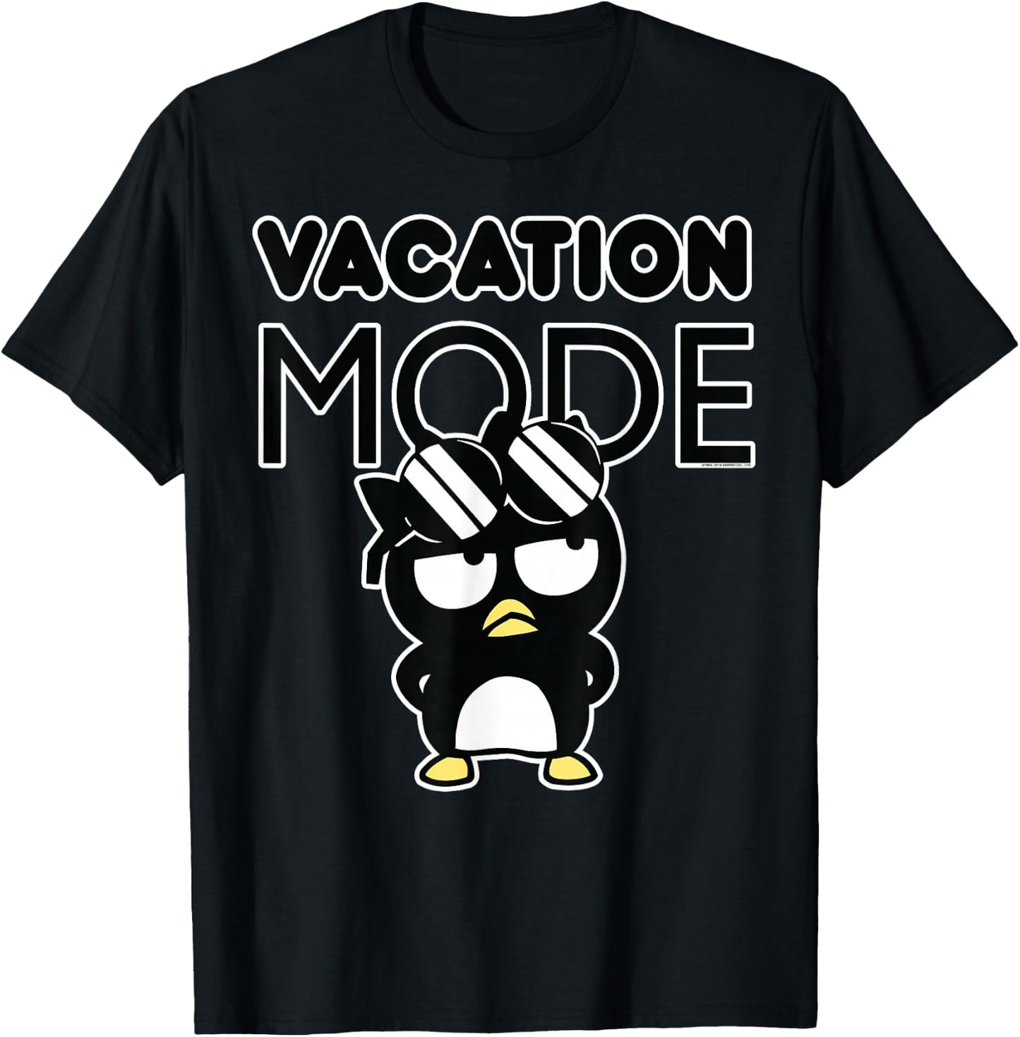 Badtz-Maru Vacation Mode T-Shirt - T-Shirt | Black