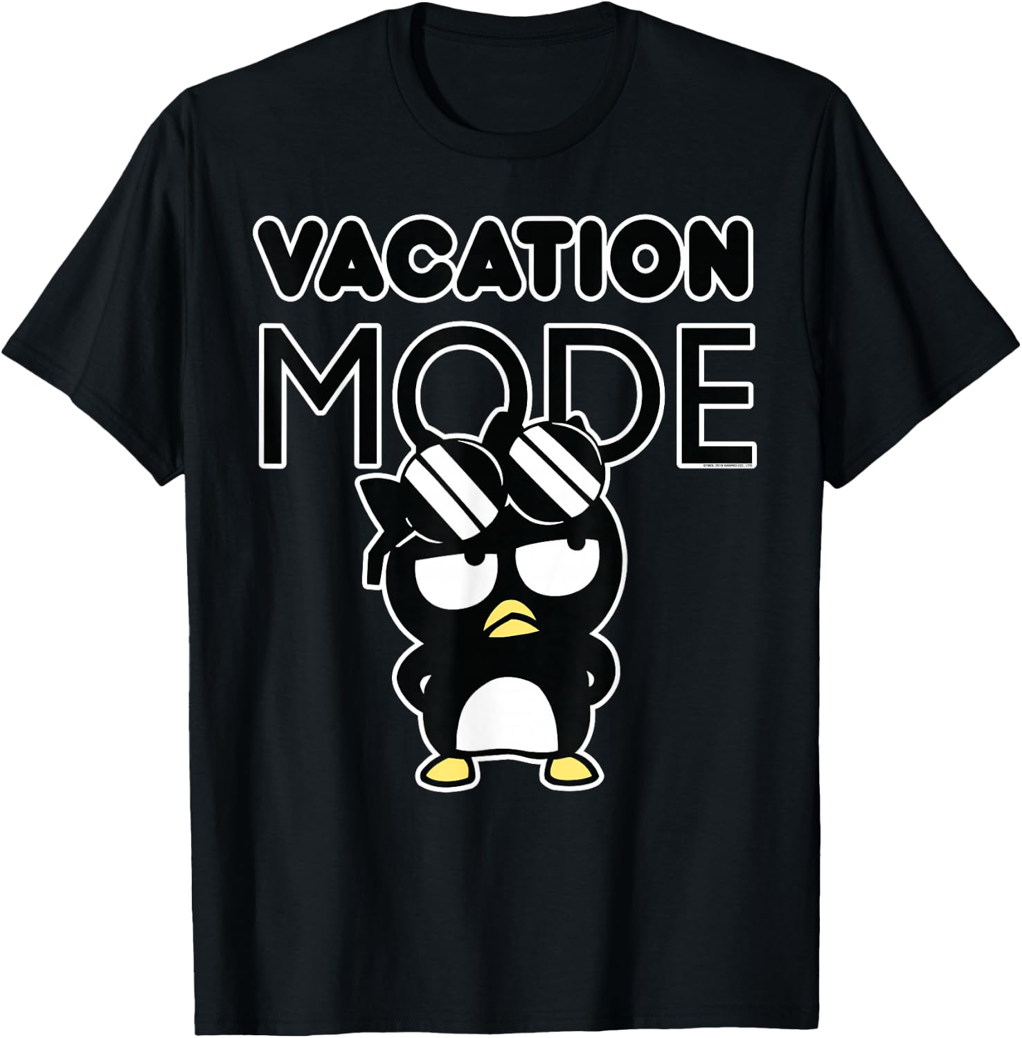 Badtz-Maru Vacation Mode T-Shirt - T-Shirt | Black