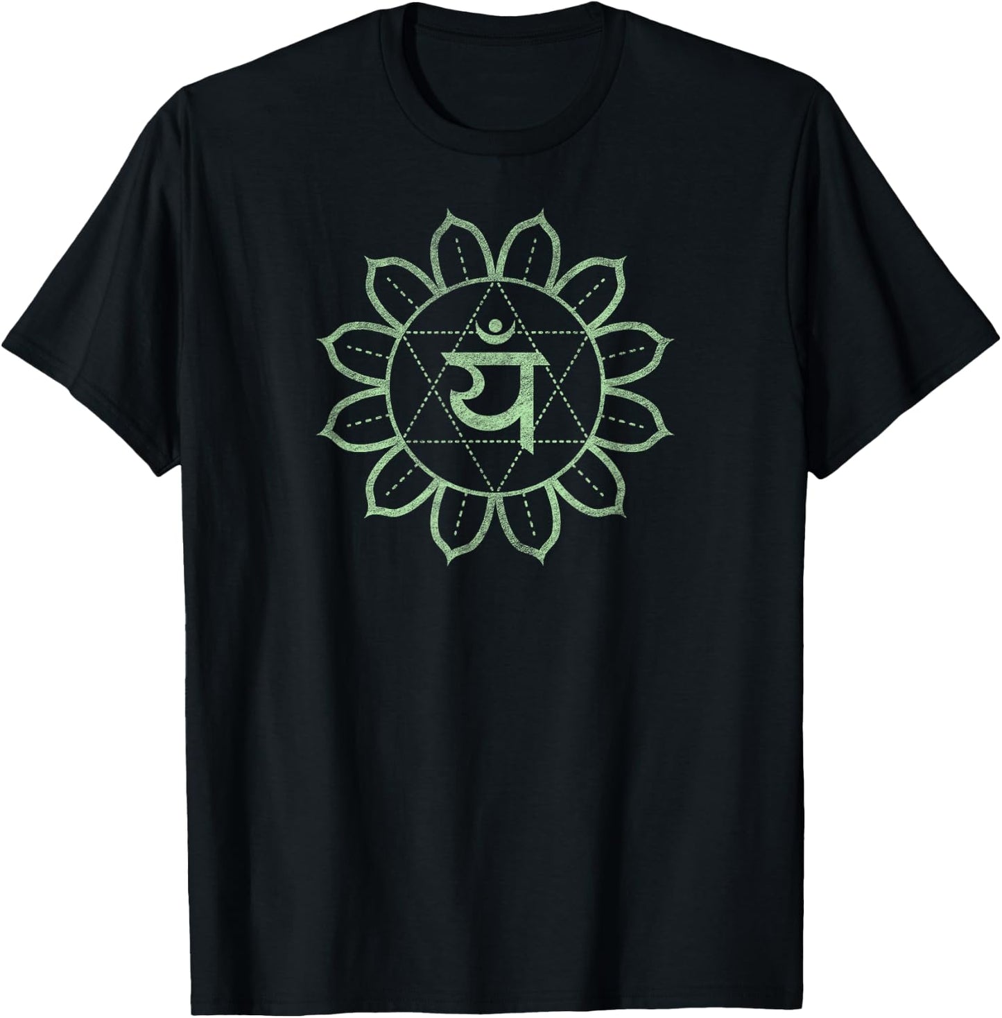 Heart Chakra Anahata – Kundalini Yoga Meditation T-Shirt - T-Shirt | Black