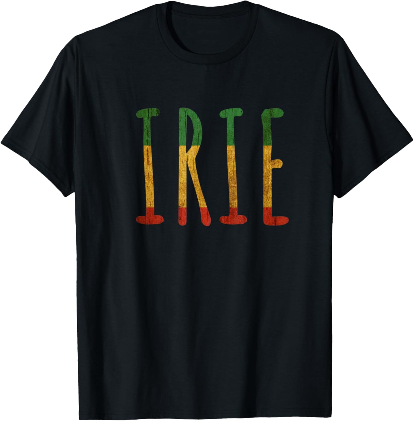 Irie Mon Reggae Rasta Jamaica T-Shirt - T-Shirt | Black