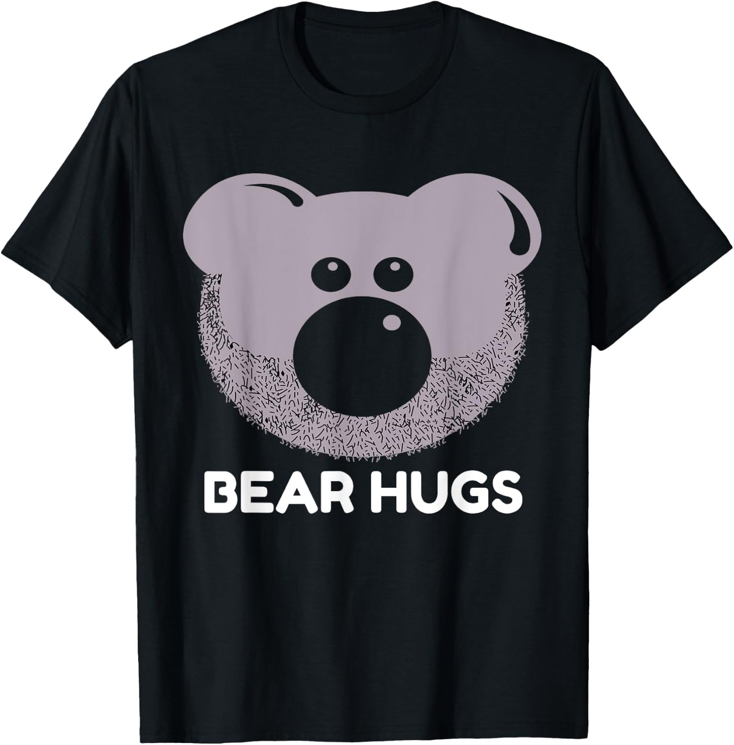 Gay Bear & Cub Woof Gay Pride Bear Hugs Gay Parade T-Shirt - T-Shirt | Black