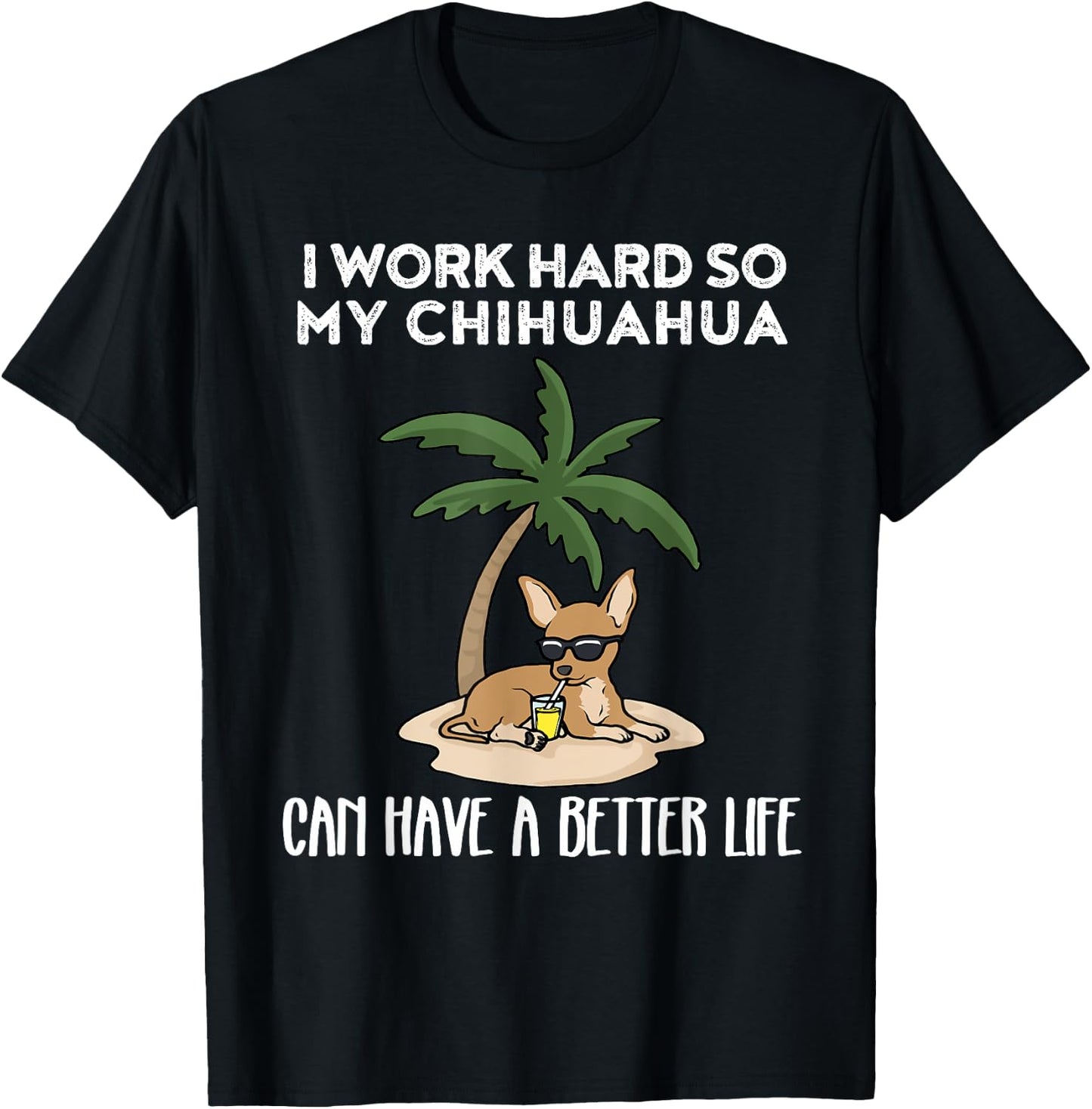 Funny Chihuahua T-Shirt - T-Shirt | Black