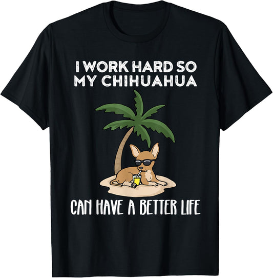 Funny Chihuahua T-Shirt - T-Shirt | Black