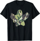 Funny Halloween Camouflage Camo Ghost T-Shirt - T-Shirt | Black