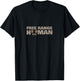 Free Range Human Travel Camping RV Hiking Gift T-Shirt - T-Shirt | Black