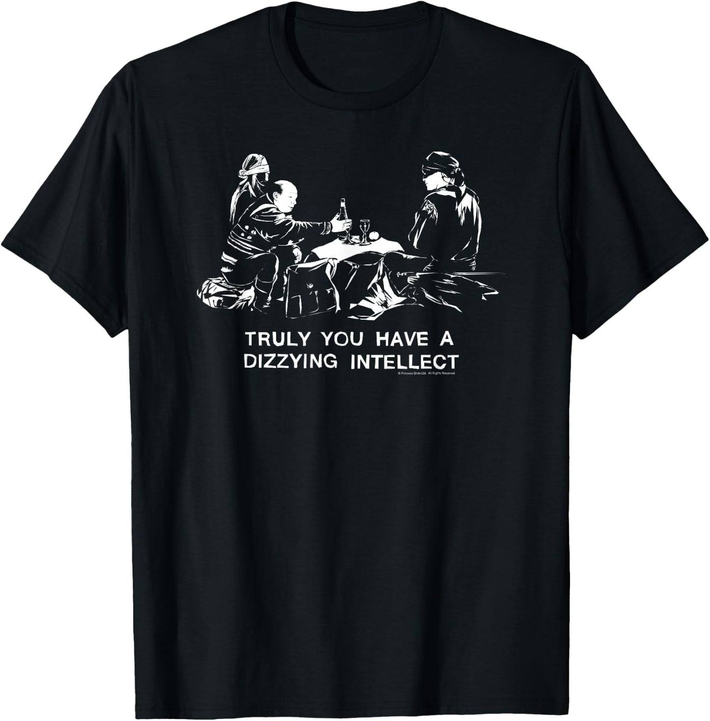 The Princess Bride Dizzying Intellect Small T-Shirt - T-Shirt | Black