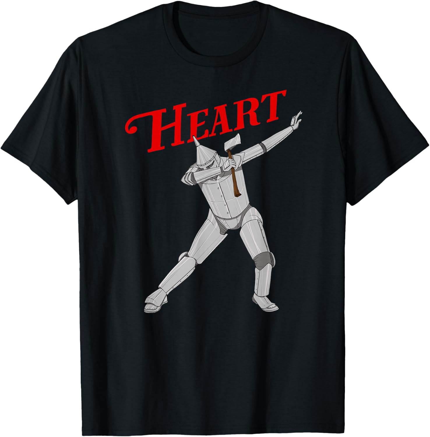 Gotta Have Heart Land of OZ Dabbing Wizard of OZ Tin Man Small T-Shirt - T-Shirt | Black