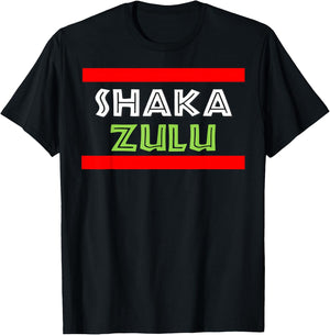 Shaka Zulu T-Shirt - T-Shirt | Black