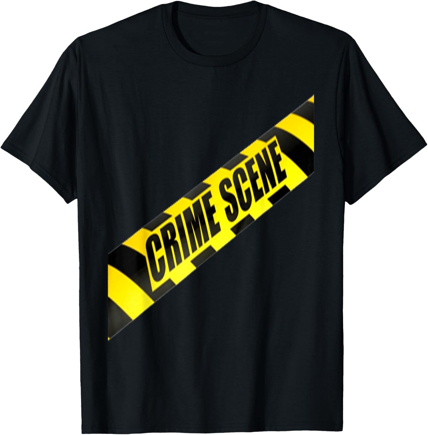 Crime Scene Forensic Tape Police Science Investigator T-Shirt - T-Shirt | Black