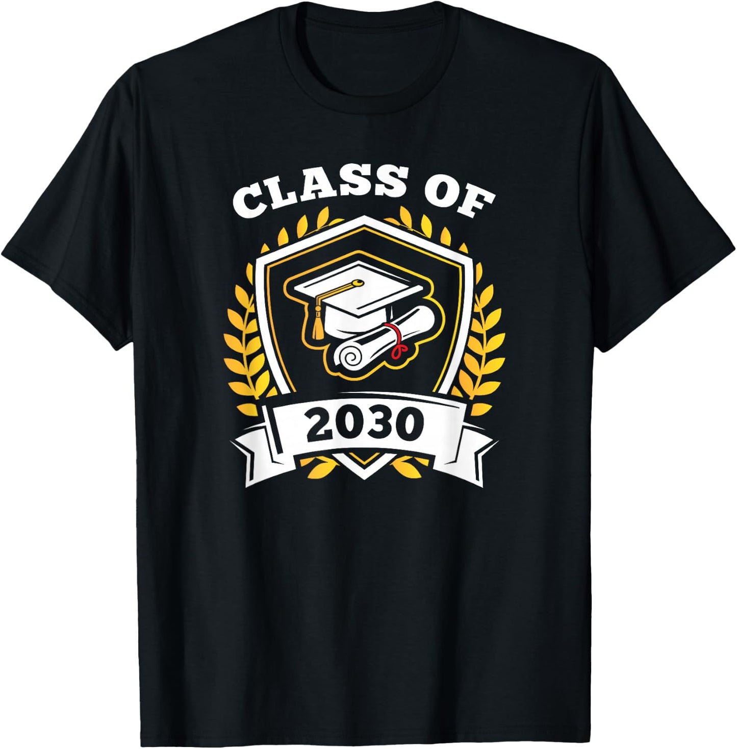Class of 2030 - Class of 2030 Graduation T-Shirt - T-Shirt | Black
