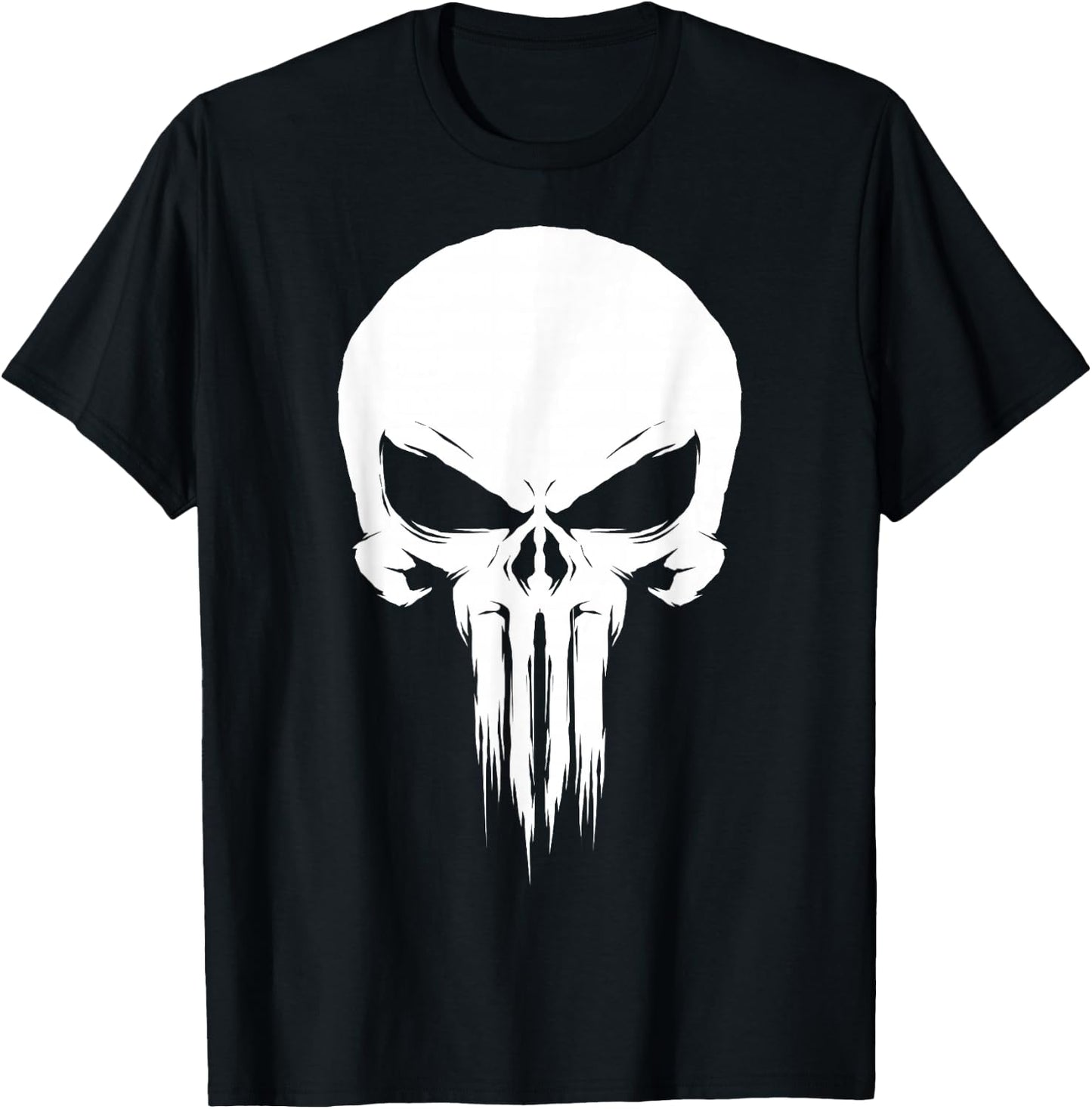 Marvel Original Punisher Painted Chest Logo Graphic T-Shirt - T-Shirt | Black