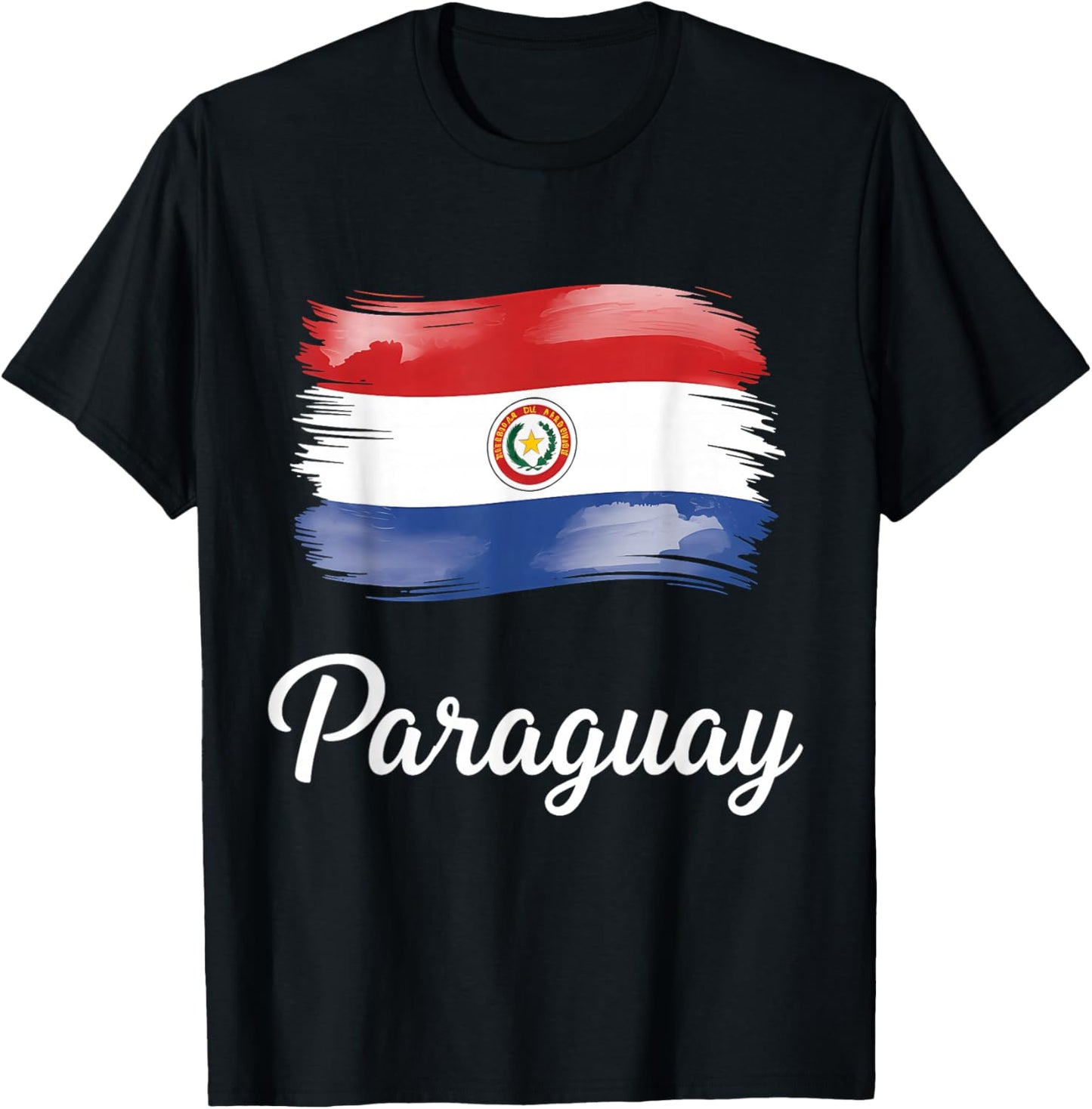 Paraguay Flag Paraguayan Pride T-Shirt - T-Shirt | Black