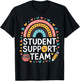 Intervention Teacher Student Support Team Intervention T-Shirt - T-Shirt | Black