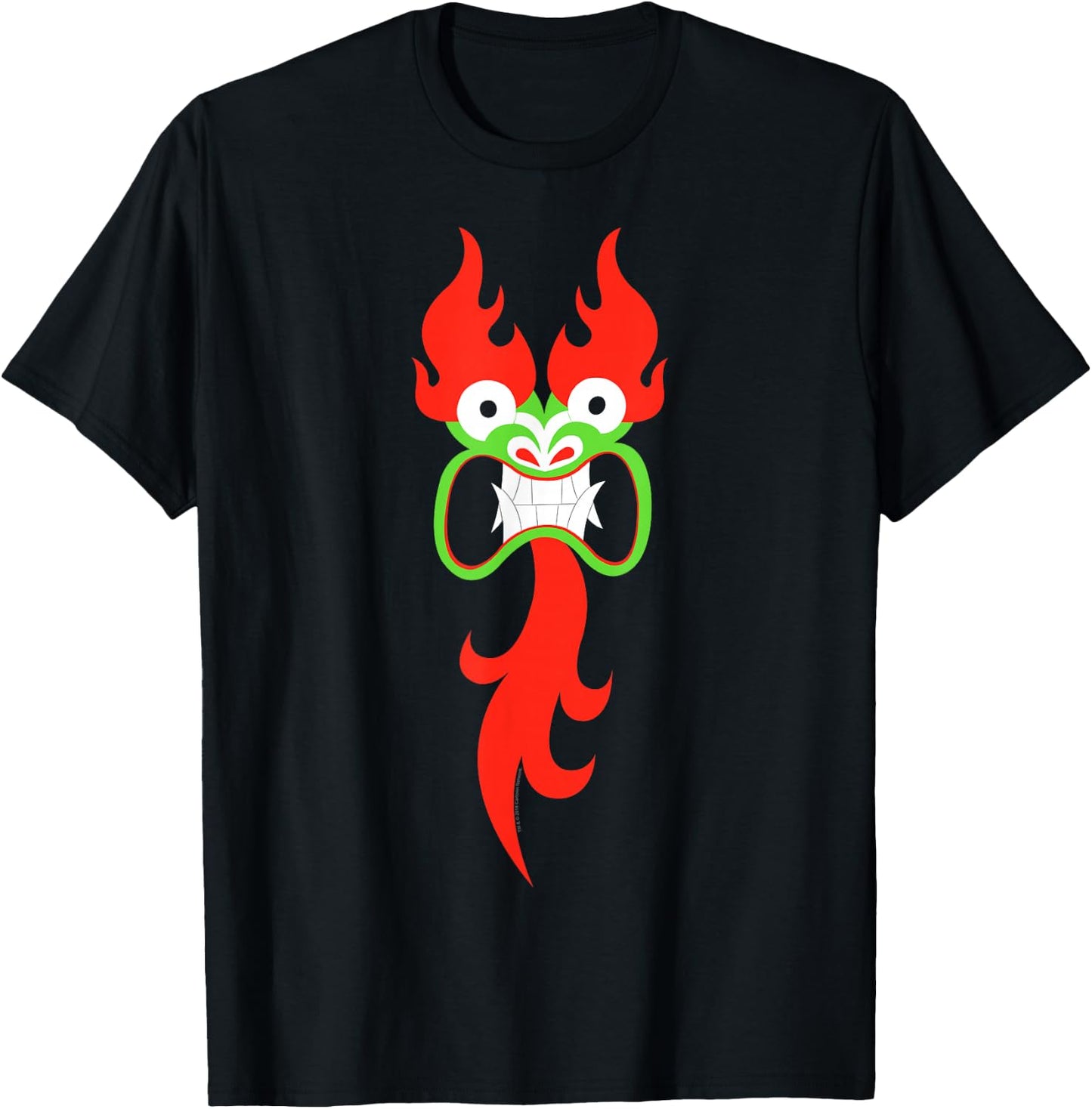 Samurai Jack Aku Face T-Shirt - T-Shirt | Black