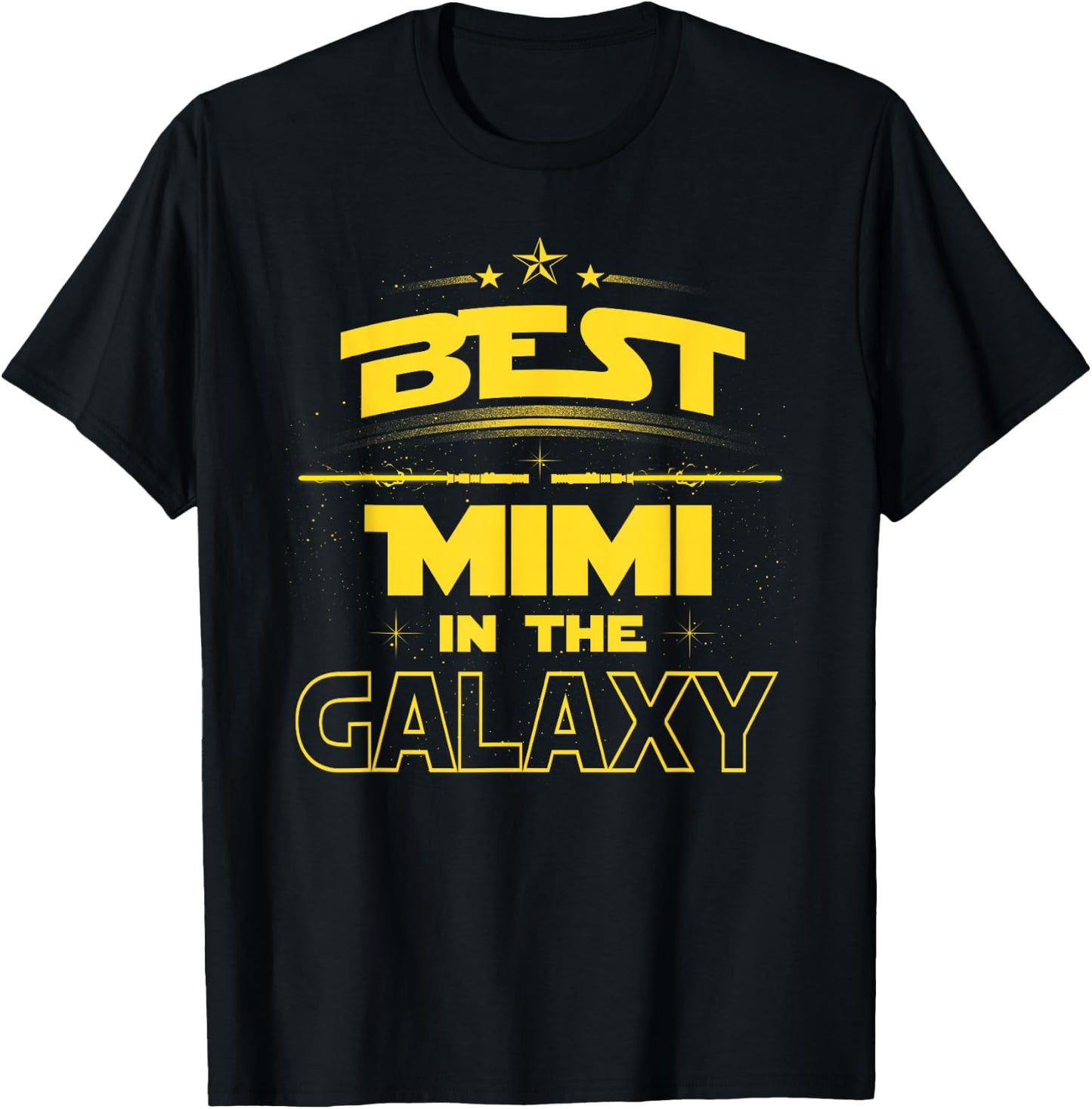 Best MIMI in the Galaxy Shirt Mothers Day Gift MOM T-Shirt - T-Shirt | Black