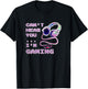 Play Like A Girl Gamer Gaming Girl Can't Hear You Saying Gift T-Shirt - T-Shirt | Black