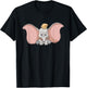 Disney Classic Dumbo Cute Baby Elephant T-Shirt - T-Shirt | Black