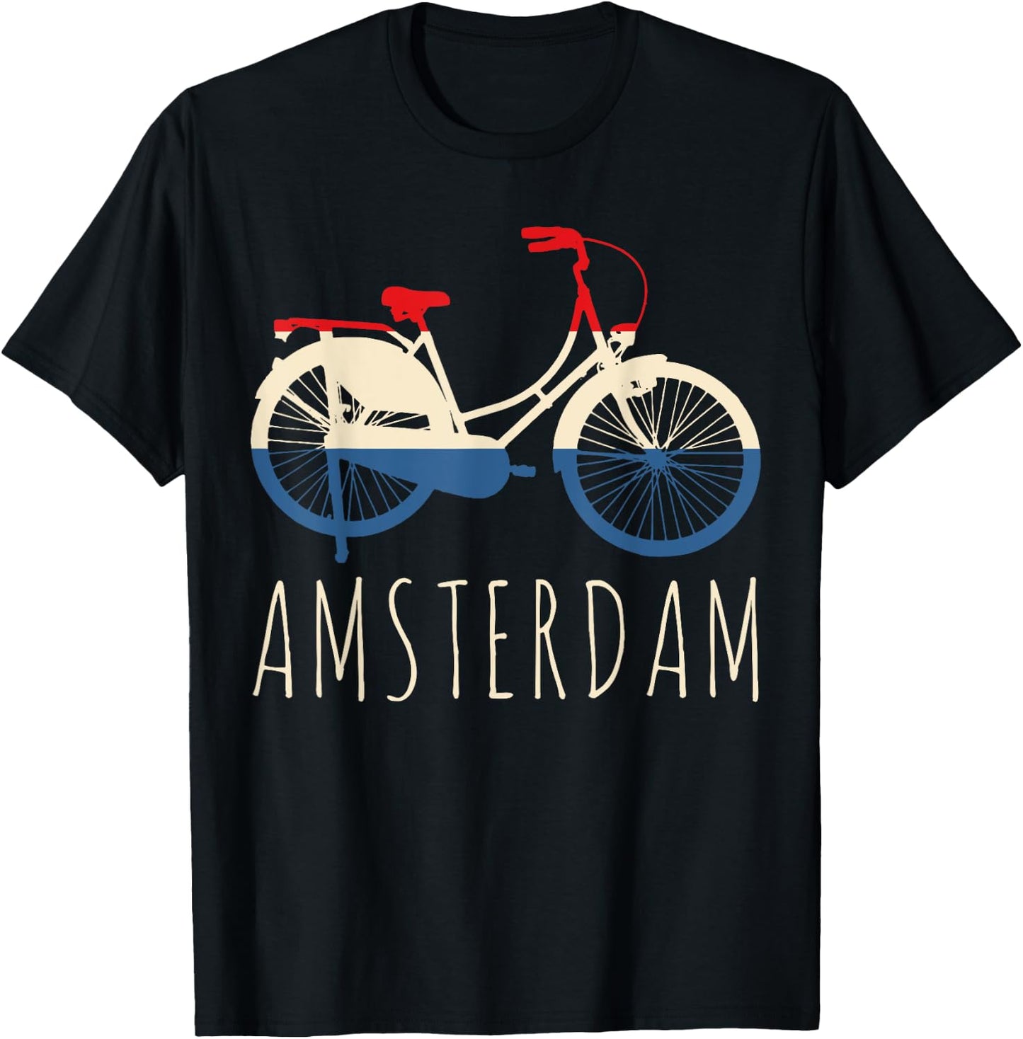 Amsterdam T-Shirt - T-Shirt | Black