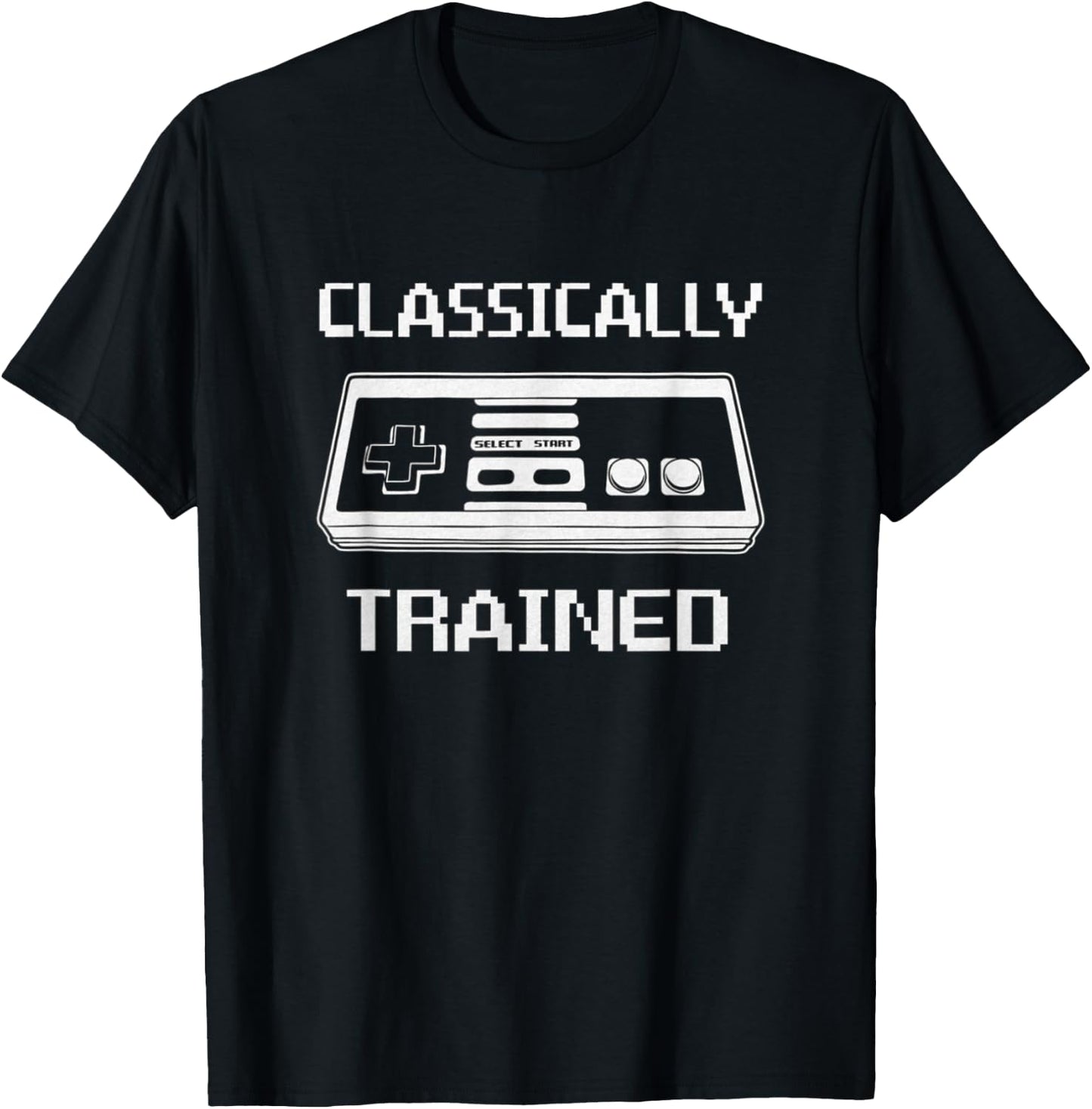 Classically Trained Video Gamer T-Shirt - T-Shirt | Black