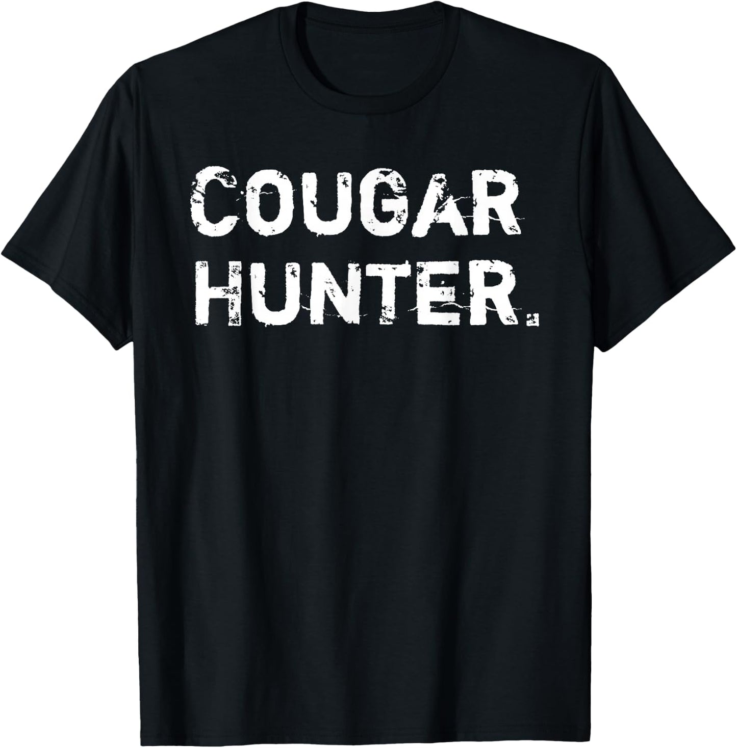 Cougar Hunter Cougar Hunting T-Shirt - T-Shirt | Black