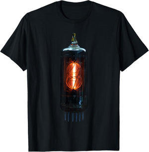 Vacuum Tube Analog amp shirt T-Shirt - T-Shirt | Black