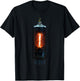 Vacuum Tube Analog amp shirt T-Shirt - T-Shirt | Black